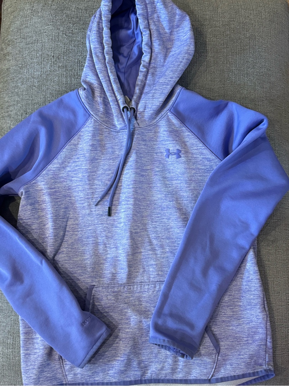 Under Armour Women's Cold Gear Two-Tone Purple Pullover Hoodie